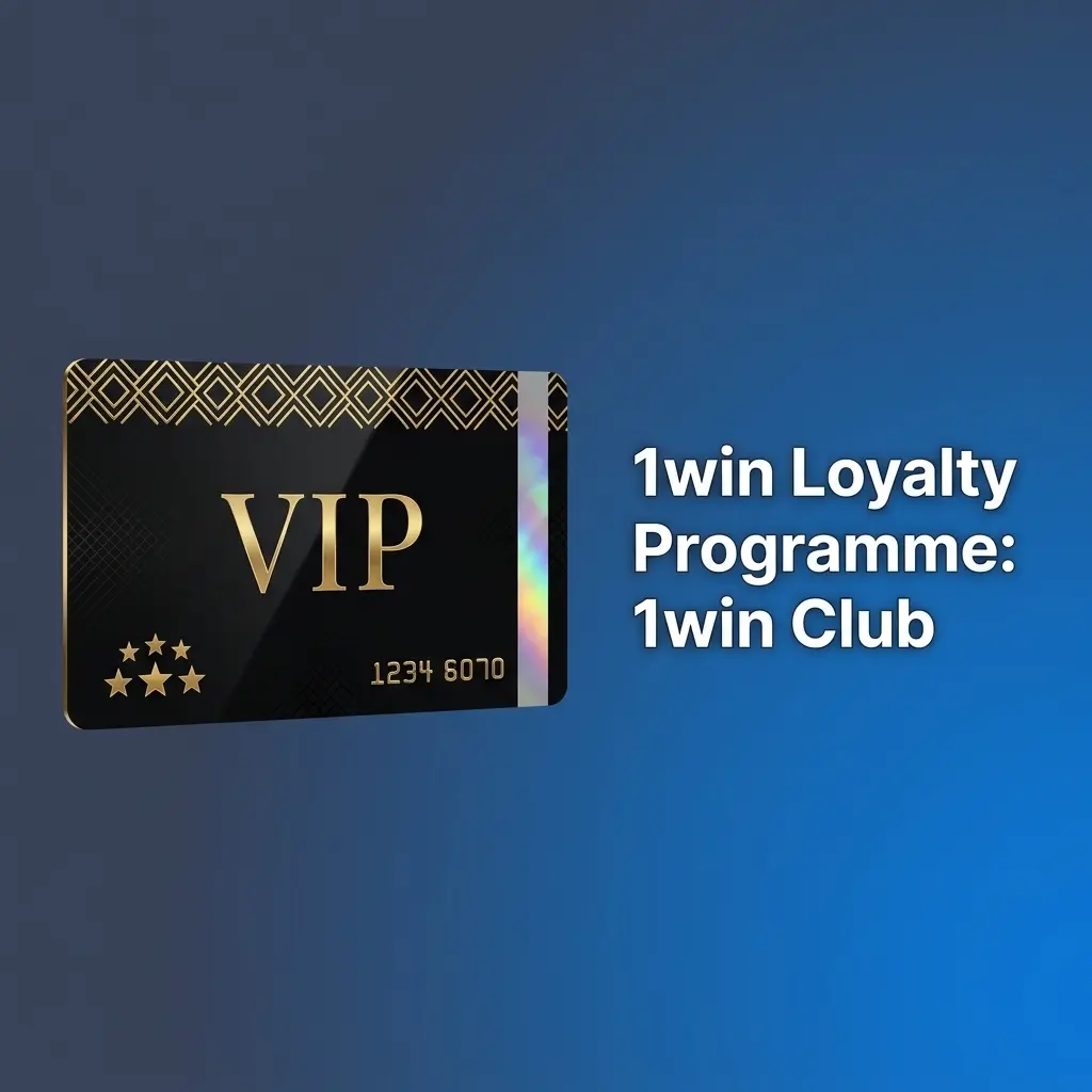 1win Club loyalty programme tiers from Newcomer to Diamond showing points system, cashback rewards and VIP benefits for Indian players