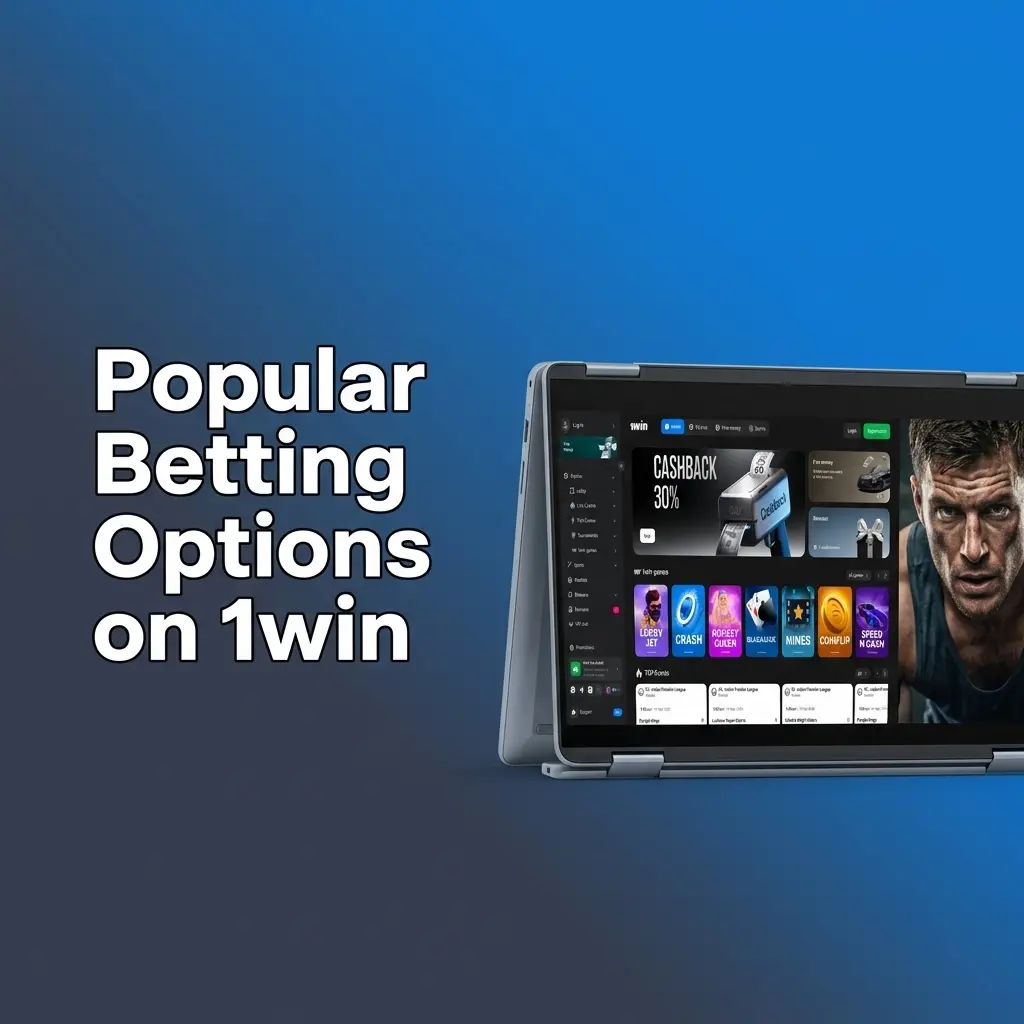 1win sportsbook betting options including prematch, live, eSports, and virtual sports markets for multiple disciplines
